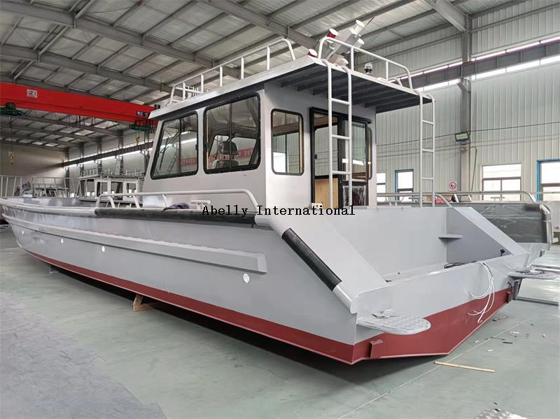 aluminum rescue boat Алюминиевая спасательная лодка