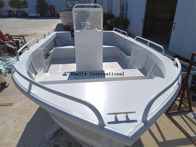 aluminum rescue boat Алюминиевая спасательная лодка