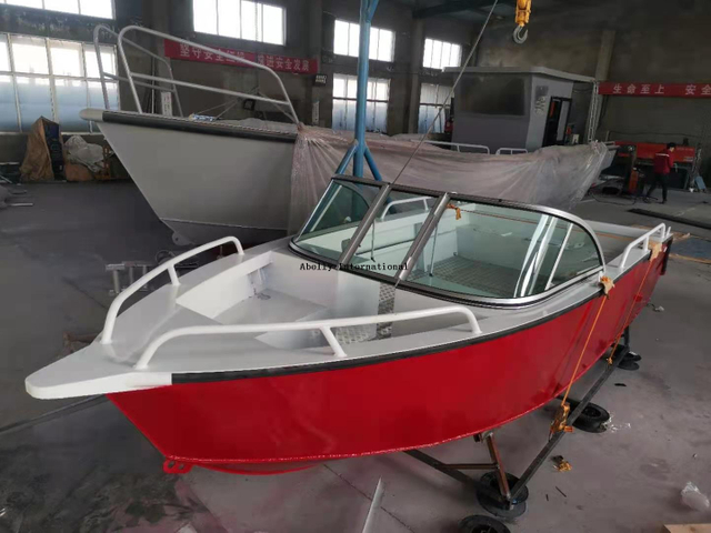 Abelly 580 все сварная лодка боуринга